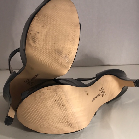 INC Patent Leather Heels With Crisscrossed Straps - Picture 7 of 8